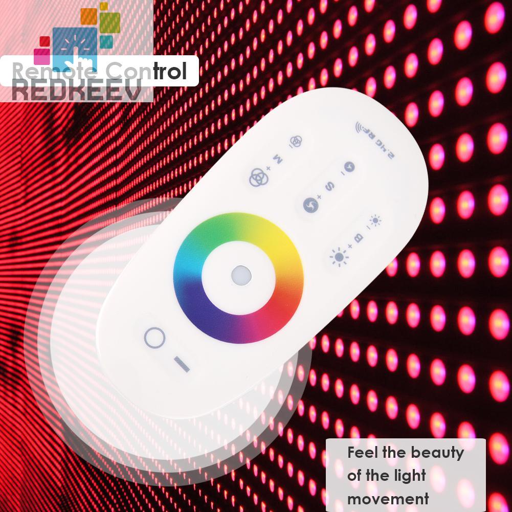 Bộ Điều Khiển Từ Xa Không Dây Màn Hình Cảm Ứng Led Rgb Redkeev 2.4g