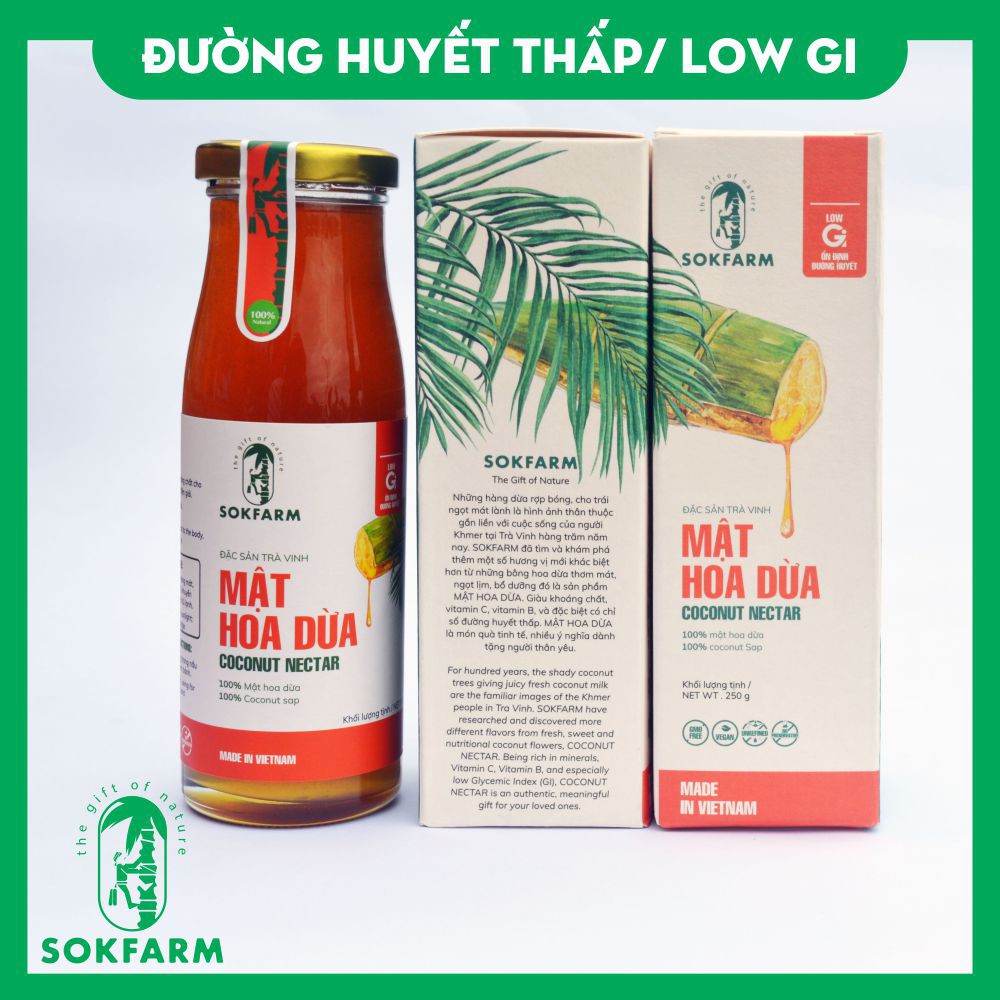 Mật Hoa Dừa SokFarm - Dành cho người Ăn Chay - Thay thế cho mật ong rất tốt | BigBuy360 - bigbuy360.vn