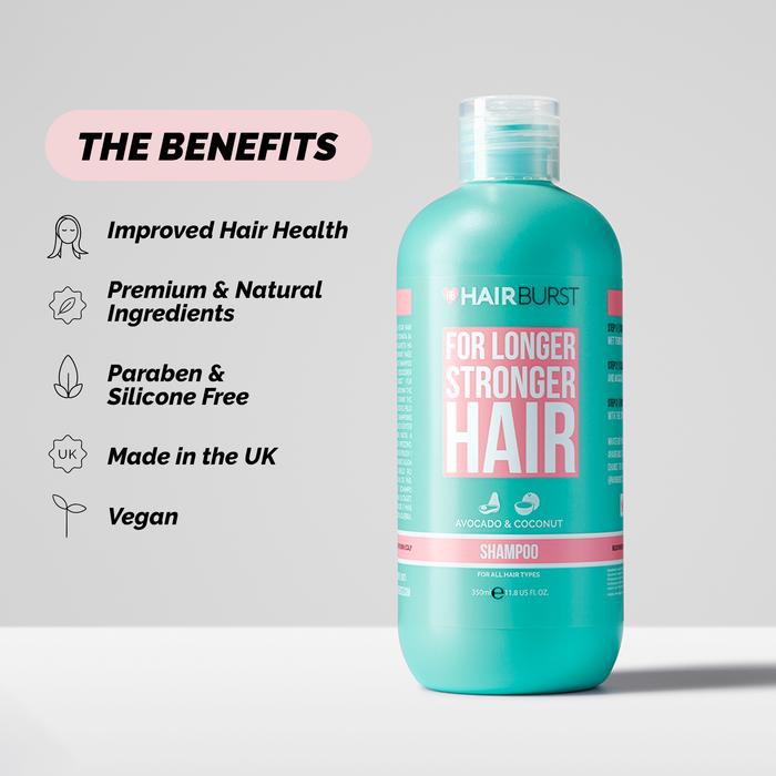 Set gội xả HAIRBURST kích thích mọc tóc (Dầu Gội 350ml + Dầu Xả 350ml)