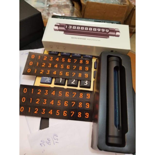 BẢNG SỐ ĐT ĐẶT TRÊN XE Ô TÔ, PHÁT QUANG KHI TRỜI TỐI