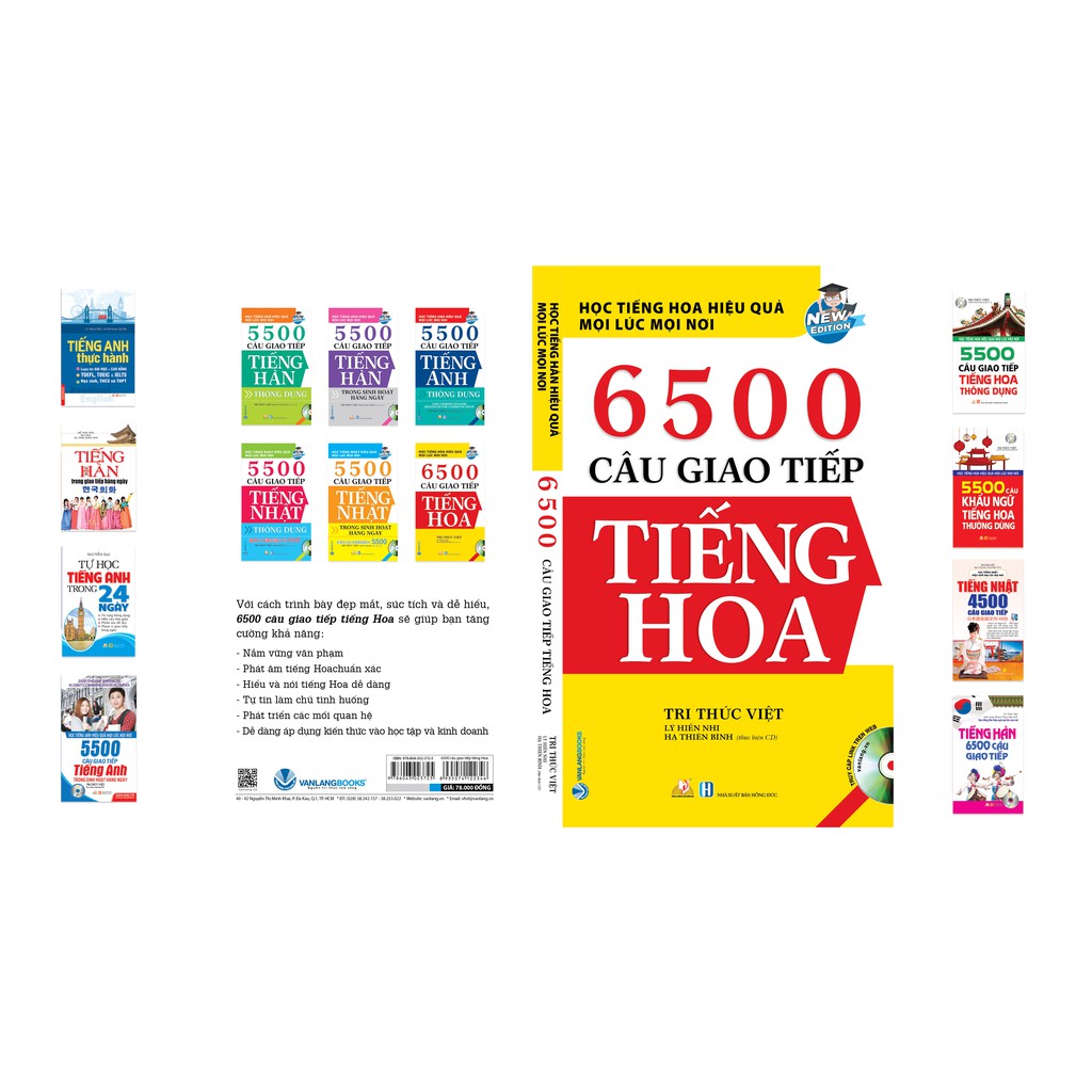Sách - 6500 Câu Giao Tiếp Tiếng Hoa