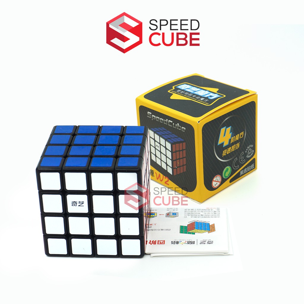 (Bộ sưu tập) Rubik 2x2 3x3 4x4 5x5 Pyraminx Qiyi Viền Đen, Khối lập phương Rubic Chính Hãng Qiyi - Shop Speed Cube