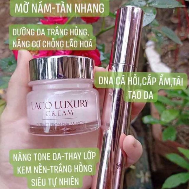 KEM NGÀY ĐÊM LACO LUXURY DNA DƯỠNG DA TRẮNG SÁNG - CHÍNH HÀNG - GIẲM SỐC - MUA COMBO | BigBuy360 - bigbuy360.vn