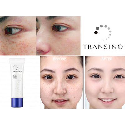 [Nhật nội địa] Kem trang điểm Transino White CC Cream SPF50+/PA++++ (tuýp 30gram)