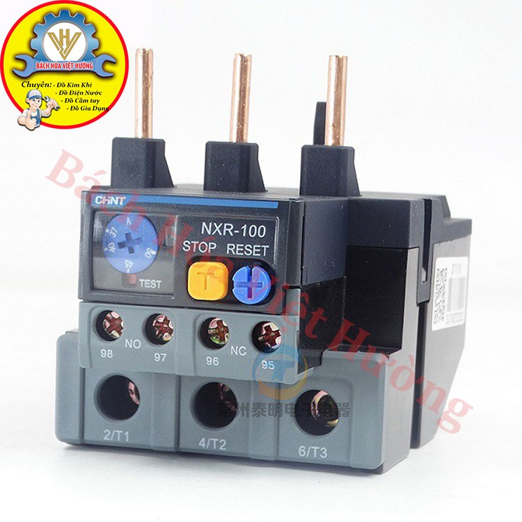[CHÍNH HÃNG] Rơ le nhiệt Chint, Relay nhiệt, Thermal Overl 2.5A-4A, 4-6A, 5.5-8A, 7-10A, 9-13A, 12-18A, 12-25A