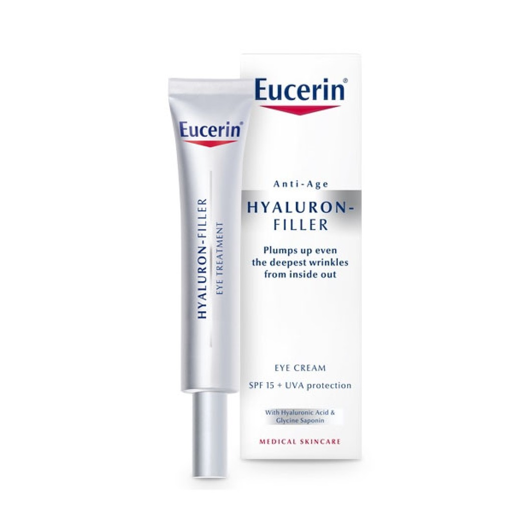 Kem ngăn ngừa lão hóa cho vùng mắt Eucerin Hyaluron Filler Eye SPF15 15ml - 63536