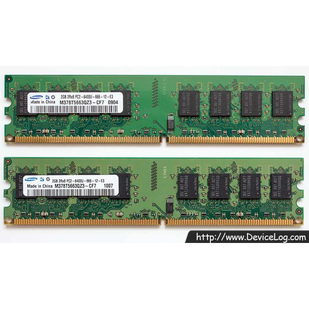 DDR2 2G samsung Bus 800