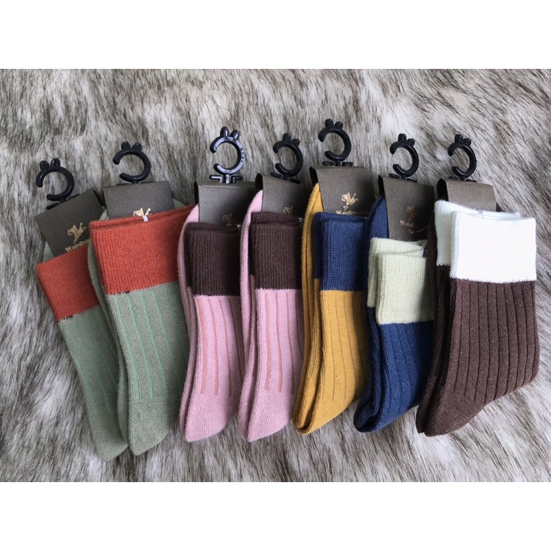 Set 5 đôi vớ cổ cao cho bé.