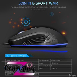 CHUỘT QUANG LED HP G100 - MOUSE LED HP G100