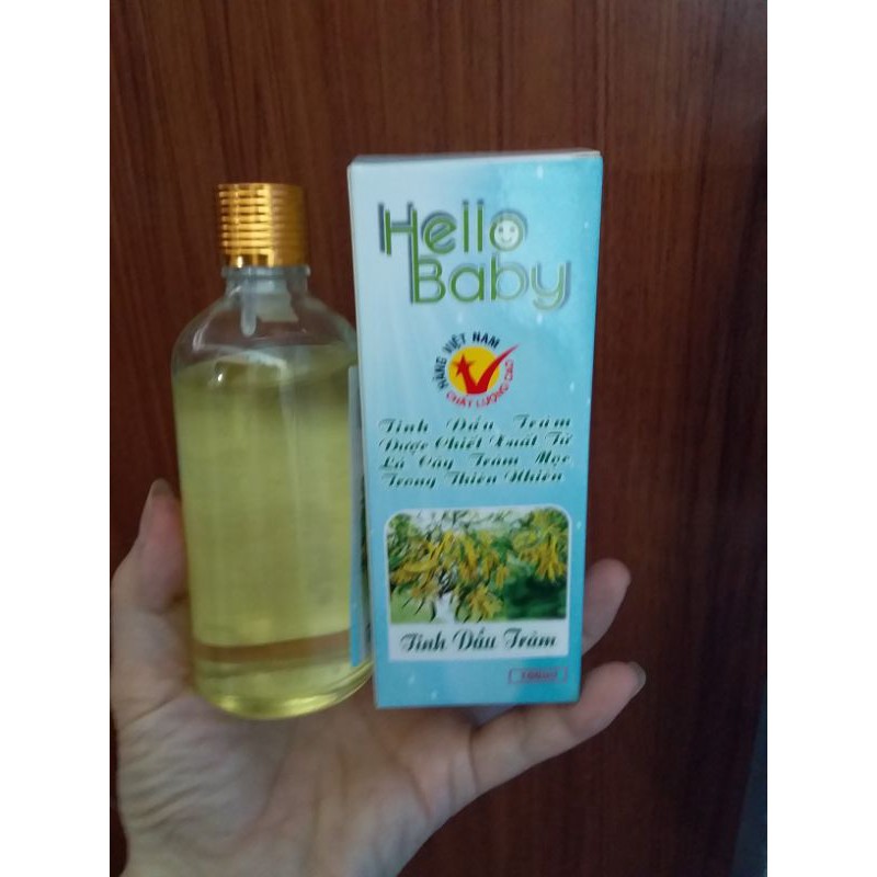 Dầu Tràm Huế Hello baby nguyên chất