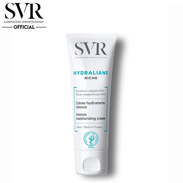 Kem dưỡng ẩm cho da khô, rất khô SVR Hydraliane Riche 40ml  [NHẬP KHẨU CHÍNH HÃNG 100%]