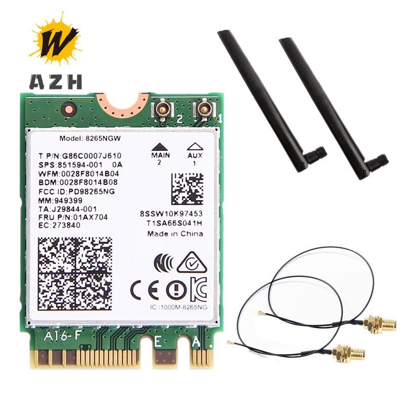 Dual Band 2.4G/5Ghz Wifi Bluetooth Wlan for Intel 8265NGW Wireless-AC