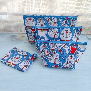 Combo 4 Túi Đựng Mỹ phẩm Du Lịch Doremon Doraemon
