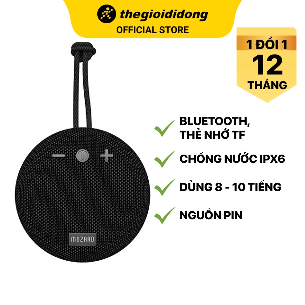 [Mã ELHACE giảm 4% đơn 300K] Loa Bluetooth Mozard X21 5W chống nước IPX6 - Chính hãng BH 12 tháng