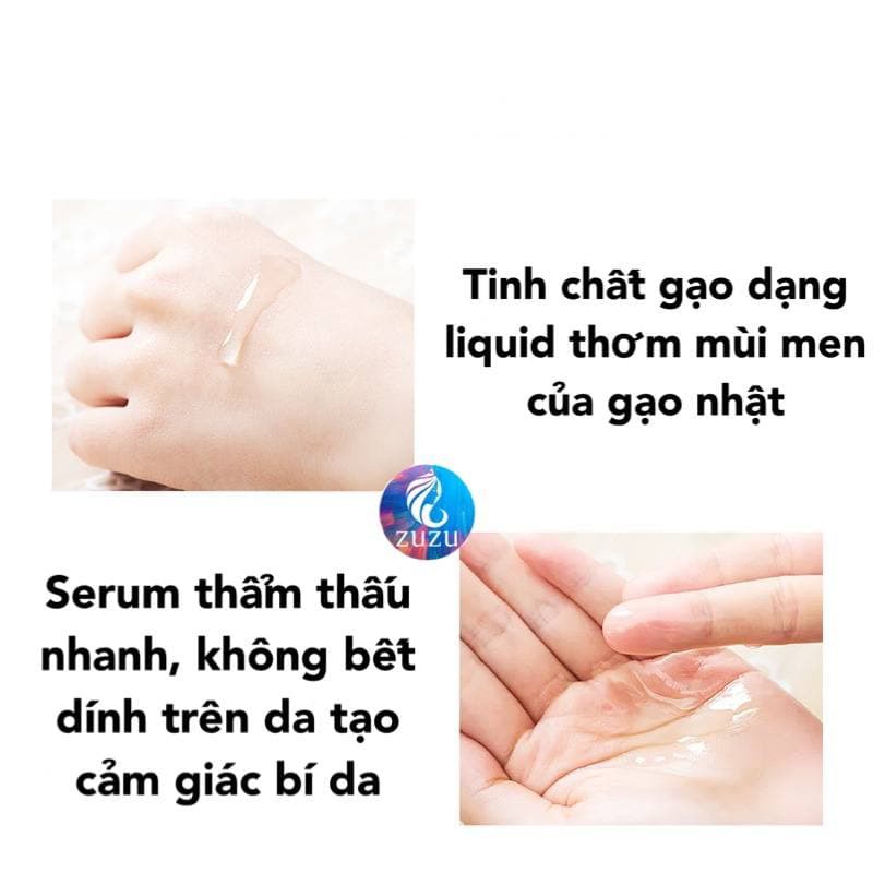 [HOT] ✨SERUM MEN GẠO NHẬT, TRẮNG SÁNG CẢI THIỆN SẮC TỐ DƯỠNG ẨM MỊN✨