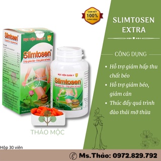 Giảm Cân Slimtosen extra [ Chính Hãng ]học viện quân y