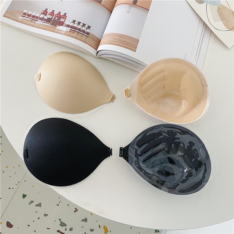 Áo Dán Ngực Bàn Tay Cài Trước Nâng Ngực Tạo Khe Kèm Dây Trong LEON 0127