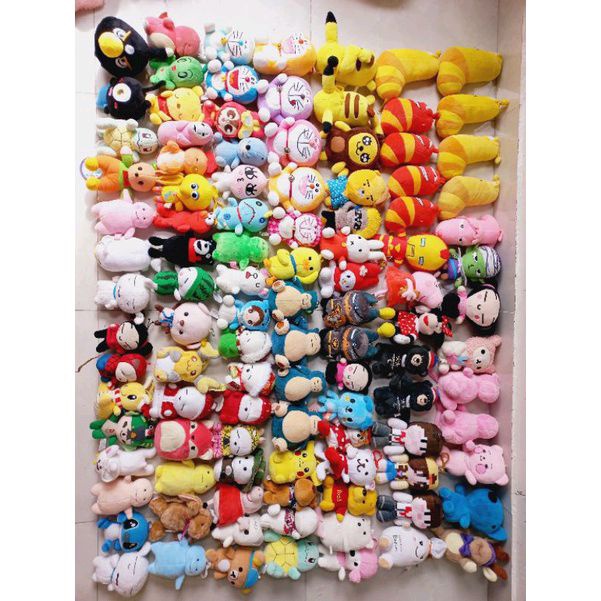 Gấu bông size móc khóa từ 12_20cm