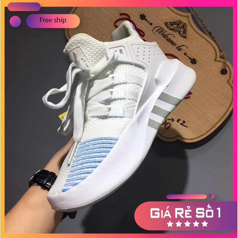 [FULL BOX+VIDEO] Giày Sneaker EQT Trắng Xanh Dương