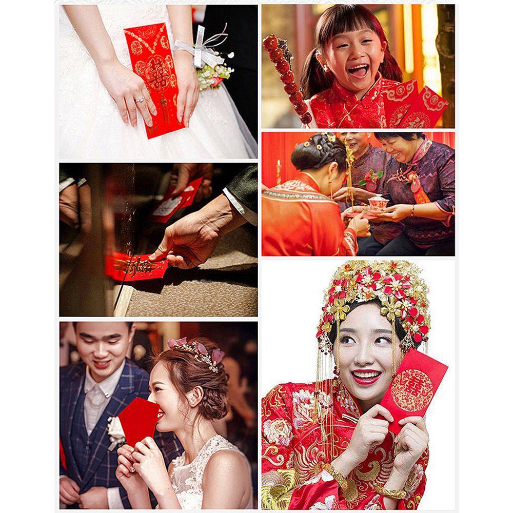 GOGOUP Set 6 Bao Lì Xì Mừng Năm Mới Phong Cách Trung Hoa