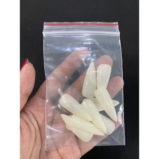 Móng úp form nhọn dài chuyên úp móng tay ( bán lẻ / gói 20 móng full size từ 0-9 )