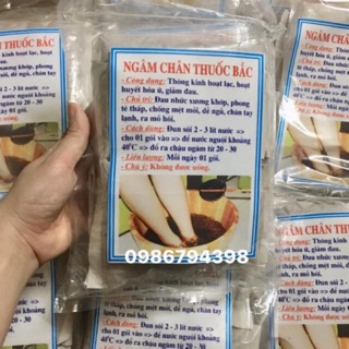[giá Sỉ ]20gói Bột ngâm chân thuốc bắc Y Dược Học Cổ Truyền VN