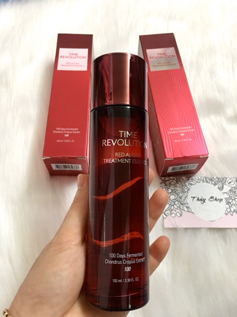 Nước Thần Dưỡng Trắng,Se Khít Lỗ Chân Lông Time Revolution Missha Red Alge