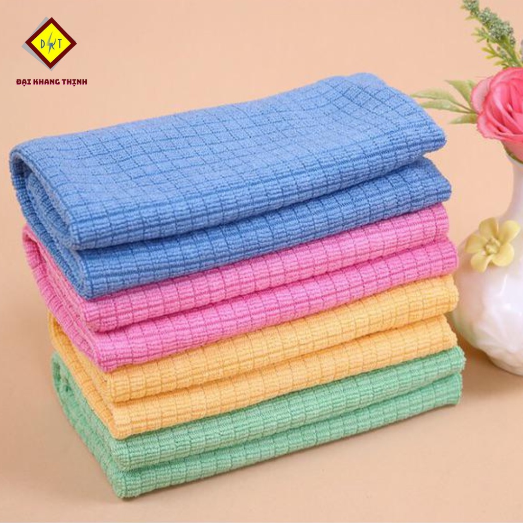 Khăn lau đa năng 35x40 cm Miếng lau bàn ghế tủ nhà bếp xe hơi
