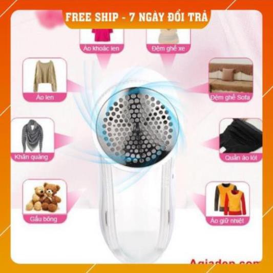 Máy cắt Lông xù quần áo, chăn thảm mini cầm tay Pin sạc tiện dụng Sonax Pro S9966