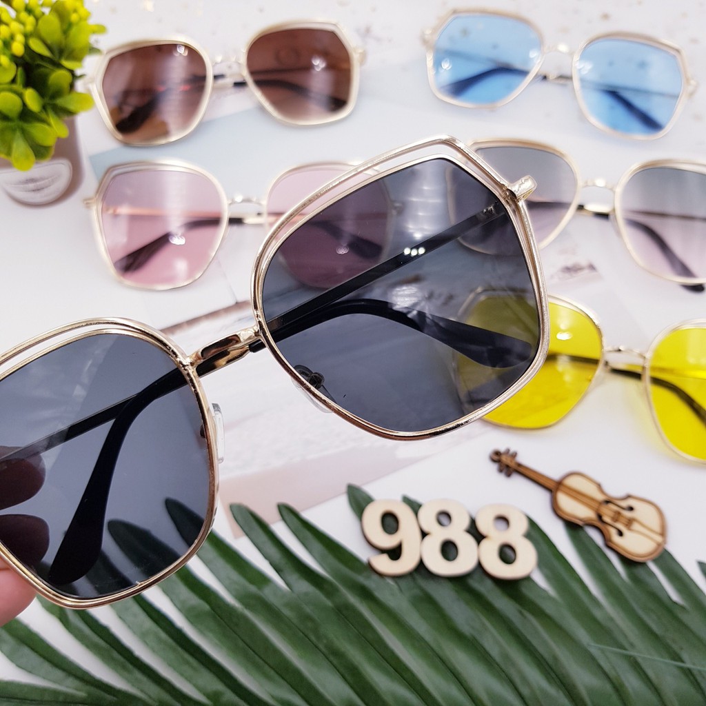 KÍNH MÁT NỮ DORI 1126 GỌNG XI SANG CHẢNH AH988 | BigBuy360 - bigbuy360.vn