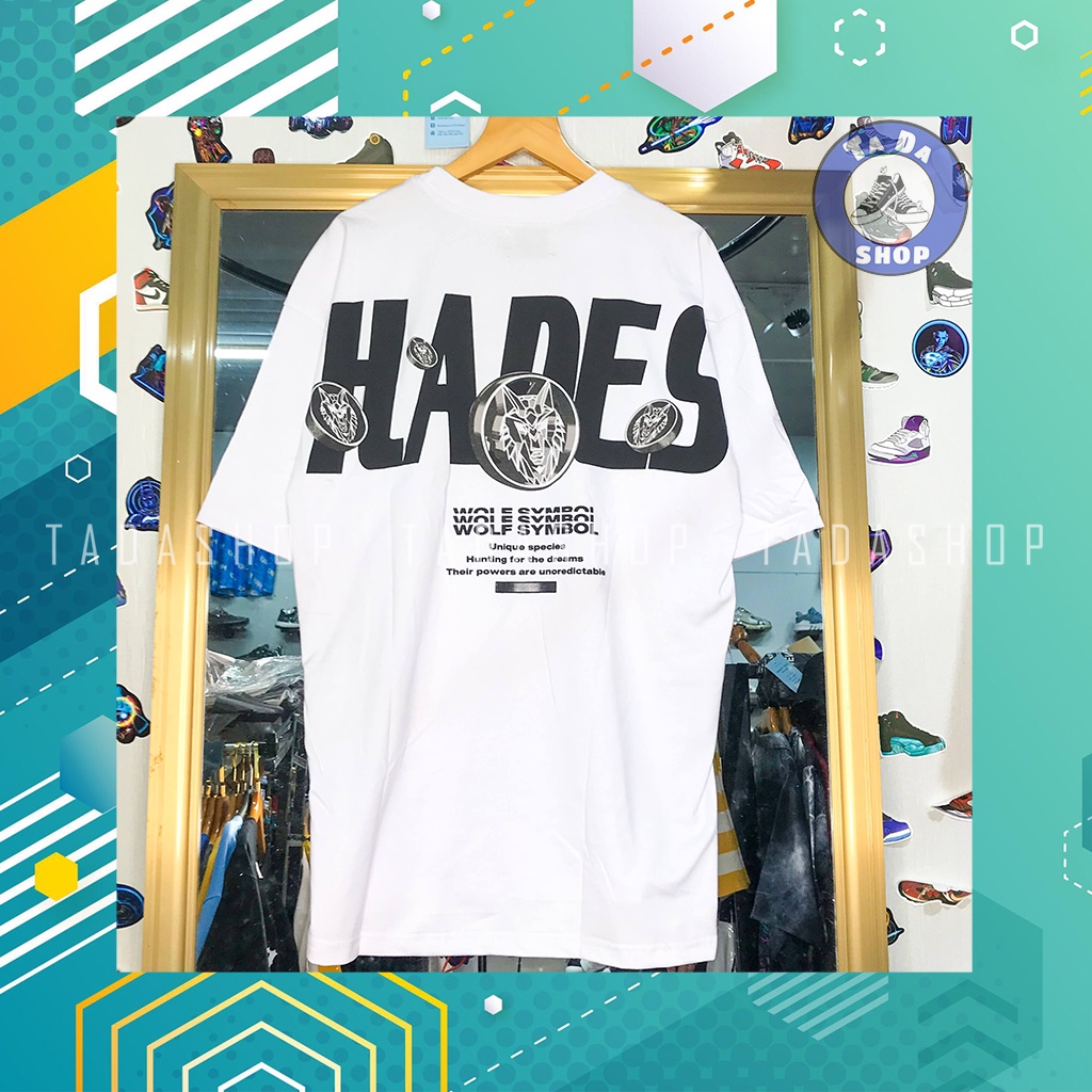Áo Phông oversize Nam Nữ Hades ảnh thật