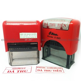 Dấu ĐÃ THU TIỀN (vui lòng để lại nội dung cần làm qua phần ghi chú )