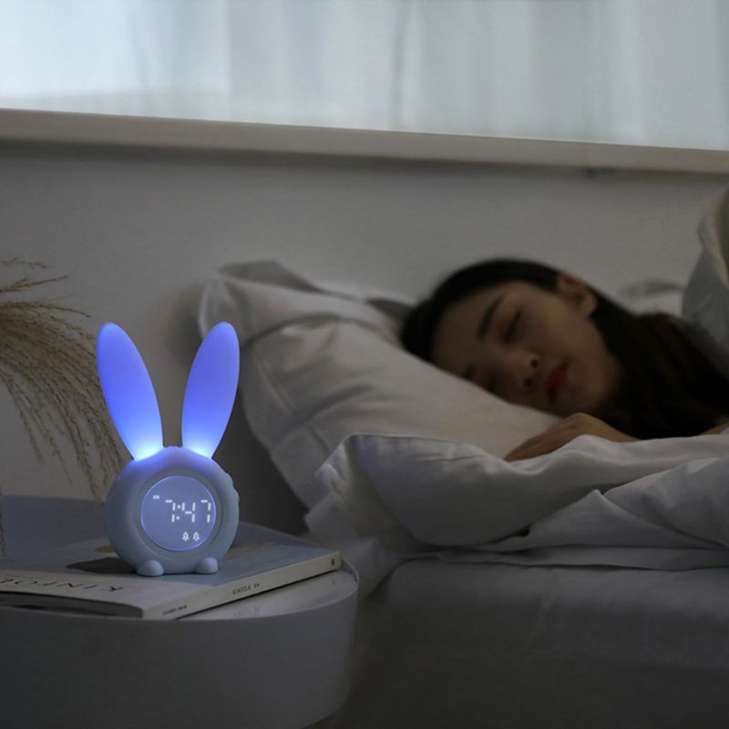 INN Bunny Kids Alarm Clock Children's Sleep Trainer Clock