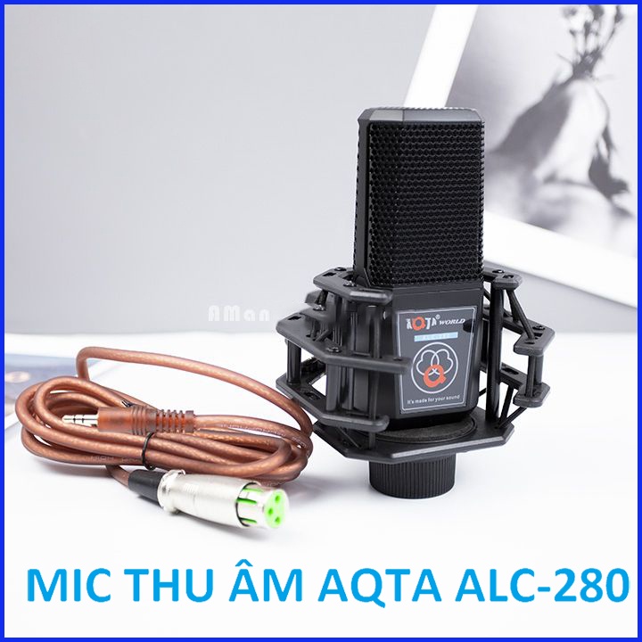 Bộ mic thu âm livestream hát karaoke ALC-280
