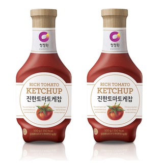 Tương Cà Chua ăn pizza Hàn Quốc  - 케찹