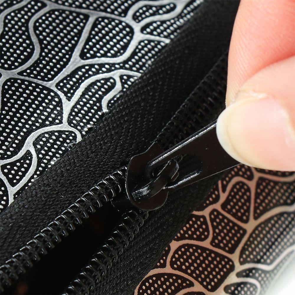 ESPO Hộp Đựng Mắt Kính Có Khóa Kéo Phong Cách Vintage Giá Đỡ