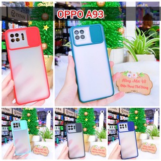 Ốp lưng OPPO A93 A73 A15 A15s bảo vệ che camera viền màu
