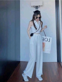 Áo ba lỗ cổ đức croptop