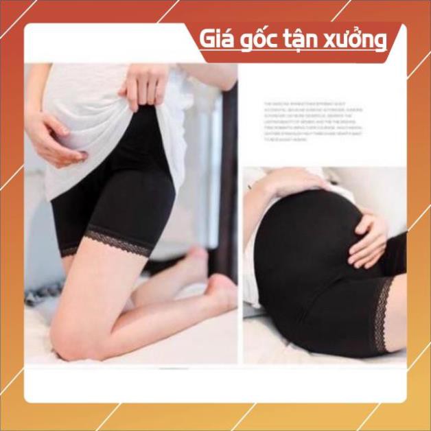 [Sale sốc] Quần bầu mặc trong váychất cotton co giãnmát, mềm, thấm hút mồ hôifree size 40~68kg