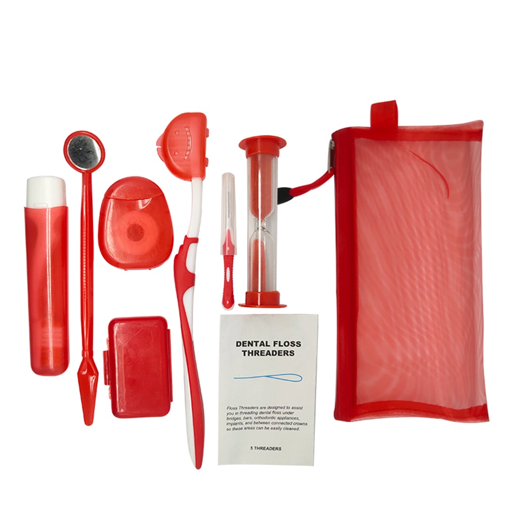 Set 8 Bàn Chải Đánh Răng Chỉnh Nha Chuyên Dụng