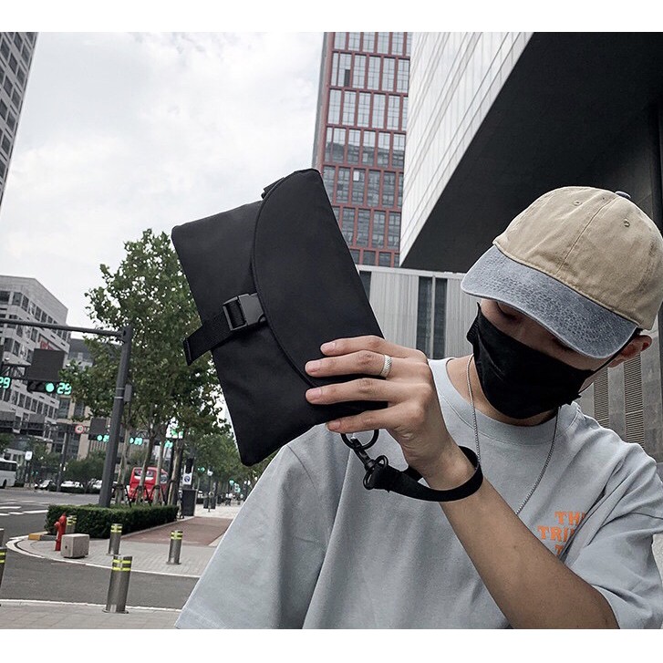 Túi đeo chéo nam Hàn Quốc+FREESHIP+ GIẢM 10K nhập mã [MANUV10K] Túi đeo chéo hàn quốc trẻ trung năng động