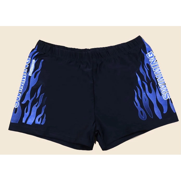 Quần bơi lưng cao họa tiết ngọn lửa thời trang cho nam | BigBuy360 - bigbuy360.vn