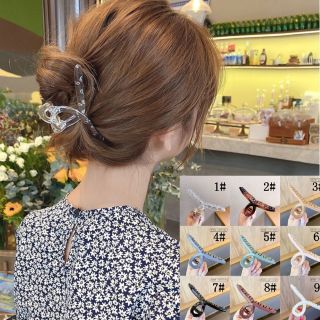 Kẹp Tóc Phong Cách Hàn Quốc/ Gắp Tóc Kiểu Bắt Chéo