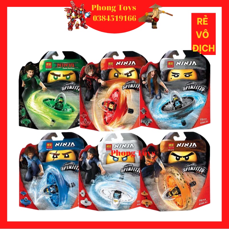 Lắp ráp xếp hình CON QUAY LỐC XOÁY VÔ CỰC MỚI NHẤT