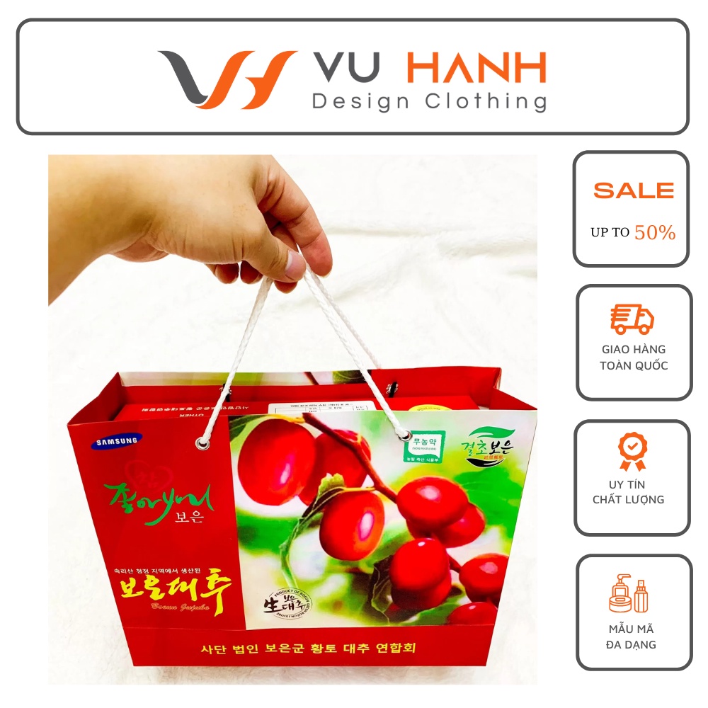 Táo Đỏ Hàn Quốc Sấy Khô | Shop Vũ Hạnh