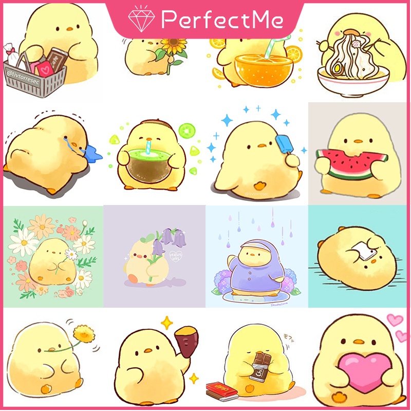 Bộ Tranh Đính Đá 5D Tự Làm 30 X 30Cm Hình Gà Hoạt Hình Trang Trí Nhà Cửa