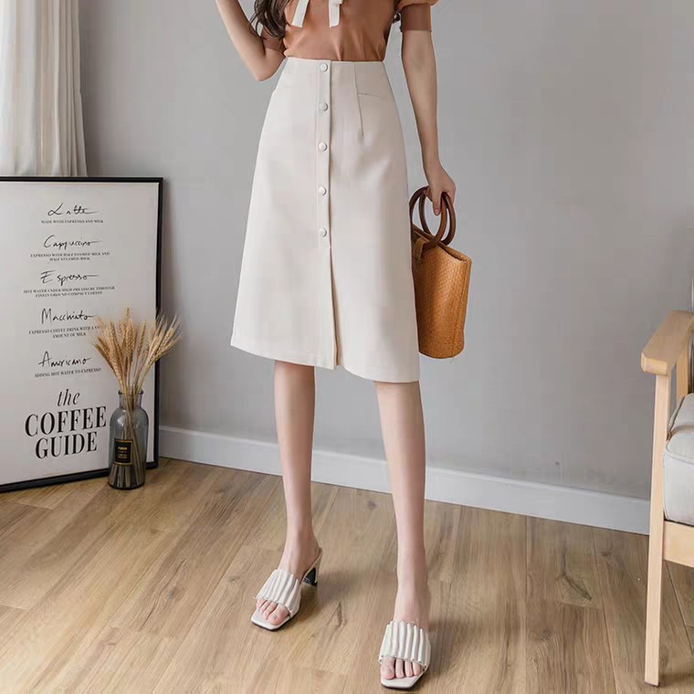 chân váy Chữ A dài 70cm tuyết mưa | BigBuy360 - bigbuy360.vn