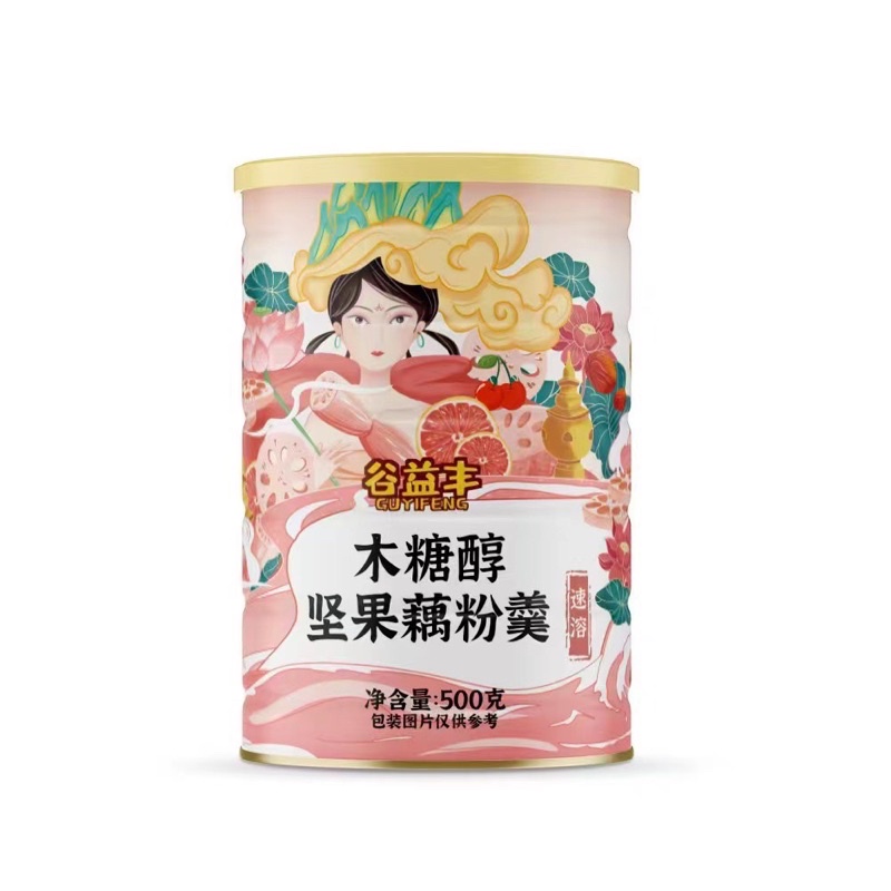 Bột Củ Sen Dưỡng Nhan Guyifeng, Ăn Kiêng, Dinh Dưỡng Hộp 500g