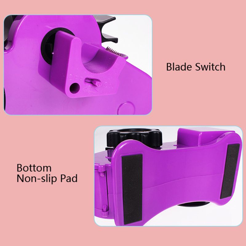 Hộp Đựng Băng Keo Bán Tự Dính Kèm Đồ Cắt 35mm Tiện Dụng Cho Văn Phòng