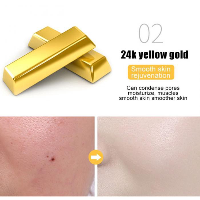 Tinh Chất Vàng 24K Hyaluronic Acid 30Ml Dưỡng Ẩm Làm Săn Chắc Da Chống Nếp Nhăn